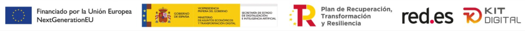 Programa Kit Digital financiado por los fondos Next Generation (EU) del Mecanismo de Recuperación y Resiliencia